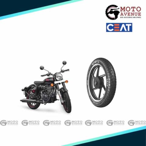 Ceat Gripp xl Tyre 120/80/18 TubE Tyre For Royal Enfield Standard 350, 500, Classic 350, 500, Royal Enfield Thunderbird 350, Thunderbird 500,HERO XPULSE 200