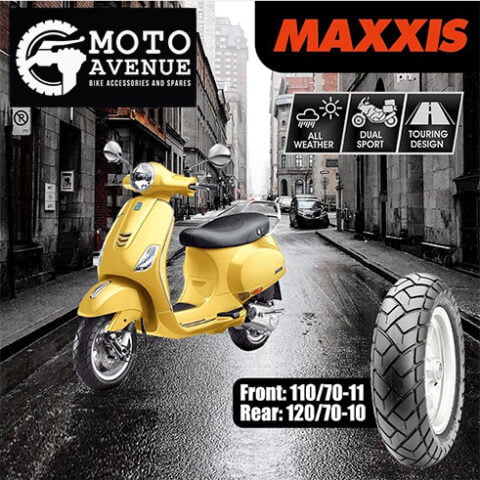 MAXXIS M6017 120/70-10 TUBELESS 54L SCOOTER TYRE