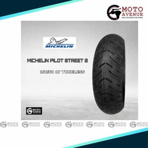 MICHELIN PILOT STREET 2 140/60 17 TUBELESS TYRE REAR