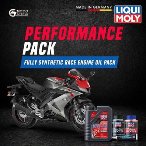 Liqui Moly Fully Synthetic Race Engine  Oil Pack For Yamaha R15 V3