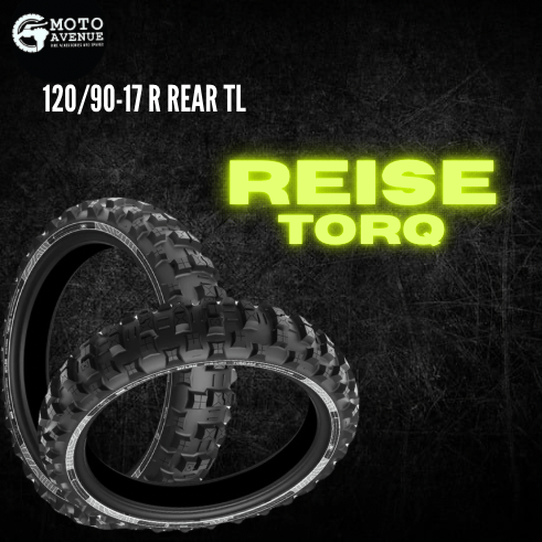 REISE TORQR TUBELESS REAR TYRE 120/90-17 FOR HIMALAYAN