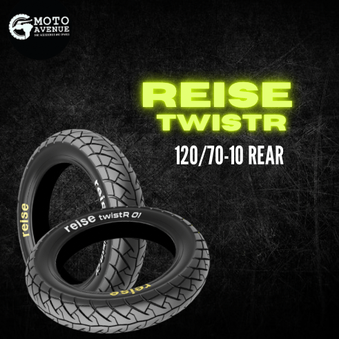 REISE TWISTR TYRE FOR VESPA REAR 120/70-10