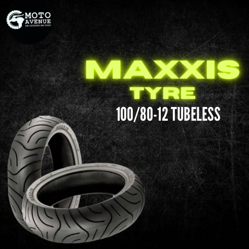 MAXXIS TYRE FOR TVS NTORQ FRONT 100/80-12 MA-88F TUBELESS