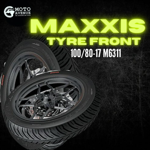 MAXXIS TYRE FOR NS 200 FRONT 100/80-17 M6311 TUBELESS