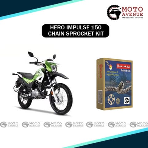 Hero Impulse 150 cc Chain Sprocket kit by Rolon