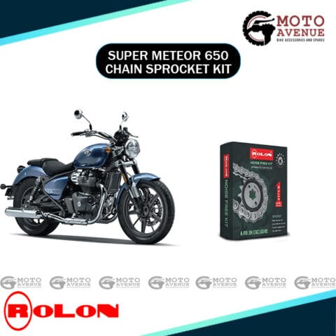 Image Royal Enfield Super Meteor 650 Rolon Noise Free Chain Sprocket Kit