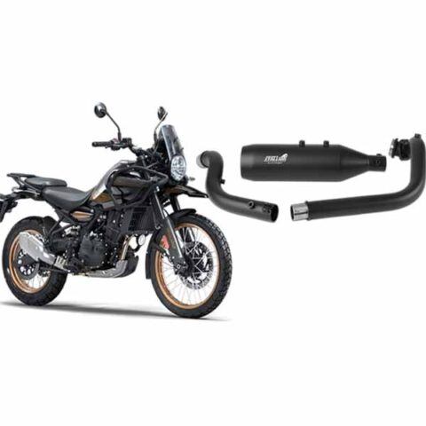 Silver Stallion exhaust for Royal Enfield HIMALAYAN 450 / GUERRILLA,CROSS COUNTRY,CROSS COUNTRY(FULL SYSTEM)