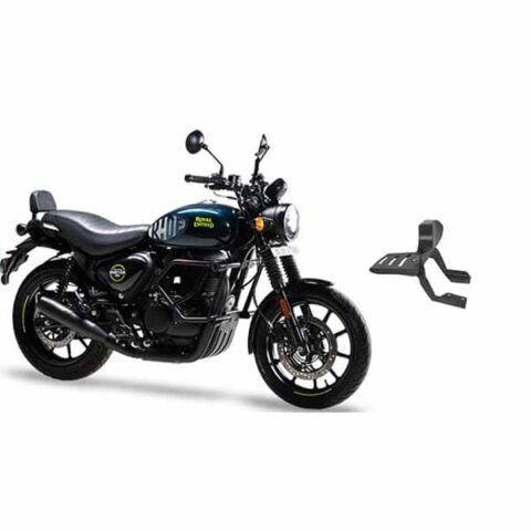 Royal Enfield Hunter 350 Back Rest With Carrier By Legundary