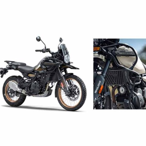 Image of Himalayan 450 Sherpa Radiator Grill Mild Steel by Legundary