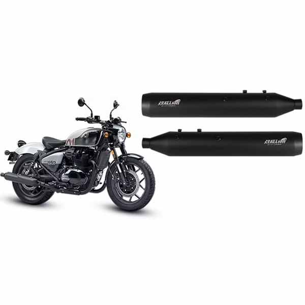 Silver Stallion exhaust for Royal Enfield Shotgun 650