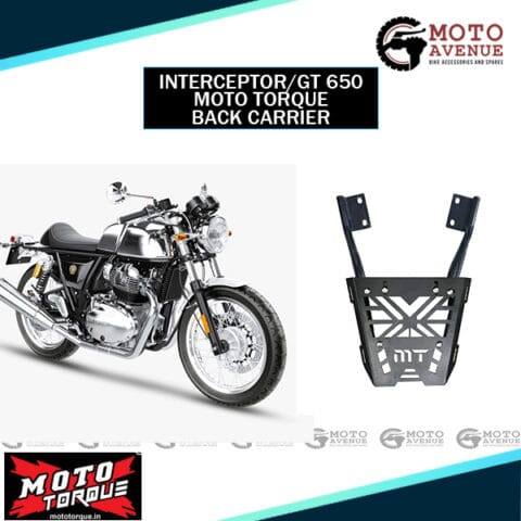 ROYAL ENFIELD INTERCEPTOR 650 / GT 650 BACK CARRIER BY MOTO TORQUE