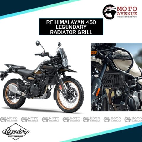 Himalayan 450 Sherpa Radiator Grill Mild Steel by Legundary