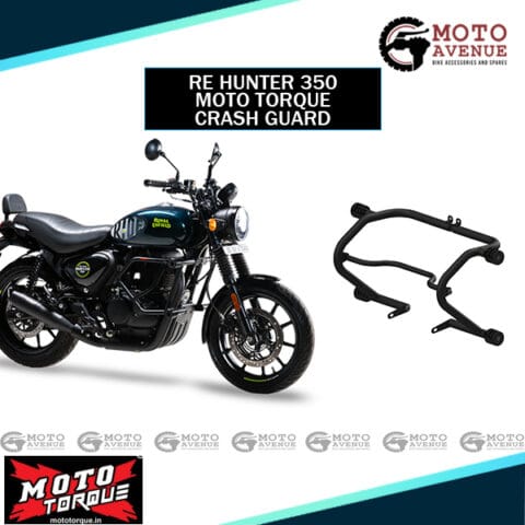ROYAL ENFIELD HUNTER 350 CRASH GUARD BY MOTO TORQUE