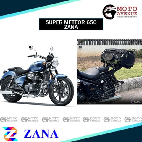 Top Rack MS With Pillion Backrest For Royal Enfield Super Meteor 650