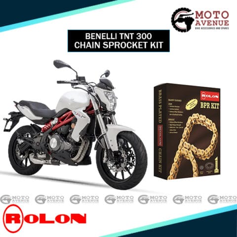 Image of Benelli TNT 300 Rolon Brass Chain and Sprocket Kit