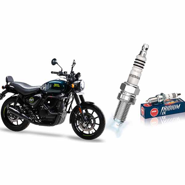 Royal Enfield Hunter 350 Iridium Spark Plug by NGK