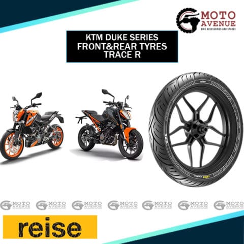 Image of KTM DUKE 200 250 390 TRACE R FRONT AND BACK TYRE