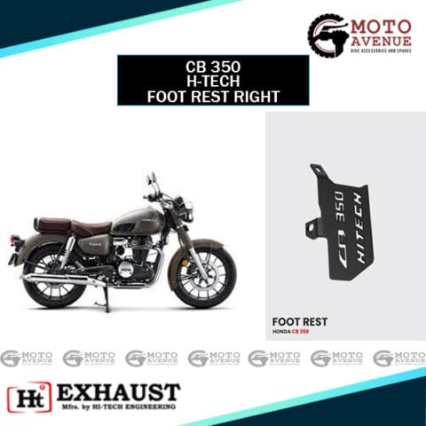 Image Honda CB 350 right Foot Rest by High-Tech
