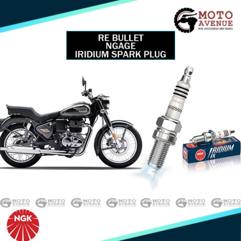 Image of Royal Enfield Bullet Iridium Spark Plug by NGK