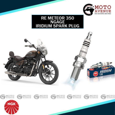 Image of Royal Enfield Meteor 350 Iridium Spark Plug by NGK