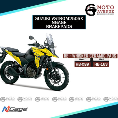 Suzuki Vstrom 250sx Front And Rear Ceramic Brakepads