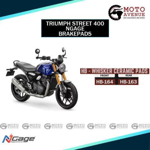 Triumph Street/Speed 400 Front And Rear Ceramic Brakepads