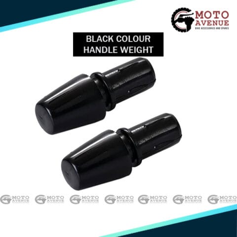 Image of black colour handle weights