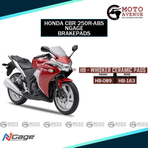 CBR 250R (ABS) Front And Rear Ceramic Brakepads by NGage