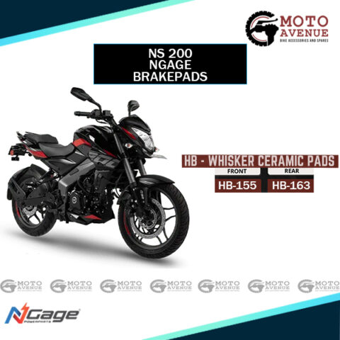 Bajaj NS 200 Ceramic Brakepads by NGage