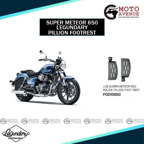 Image of Pillion Footrest for super meteor 650 by Legundary
