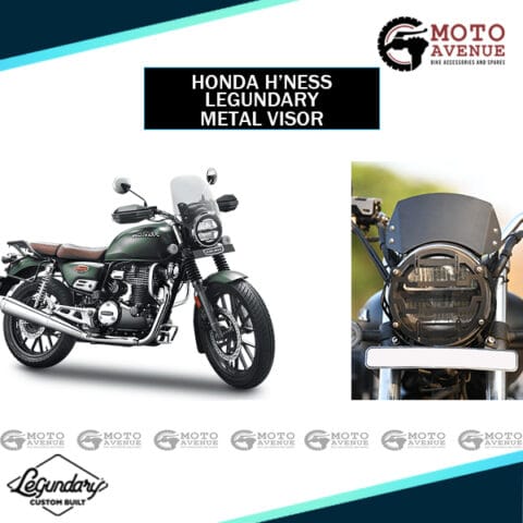 Image of Legundary Metal Visor for honda Hness