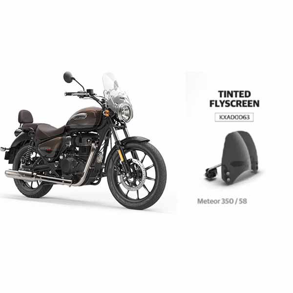 Royal Enfield Genuine Tinted flyscreen Visor for Meteor 350