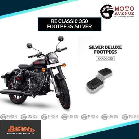 CLASSIC 350 SILVER FOOTPEGS genuine