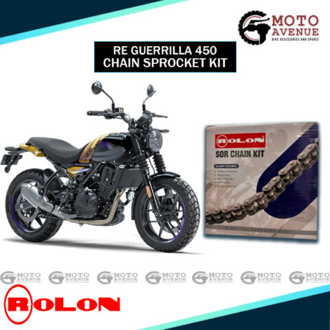 Image of Royal Enfield Guerrilla 450 Rolon Chain sprocket Kit