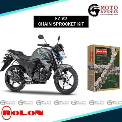 Rolon Chain Sprocket Kit For Yamaha FZ V3.0 / FZ V2.0 REAR DISK FI