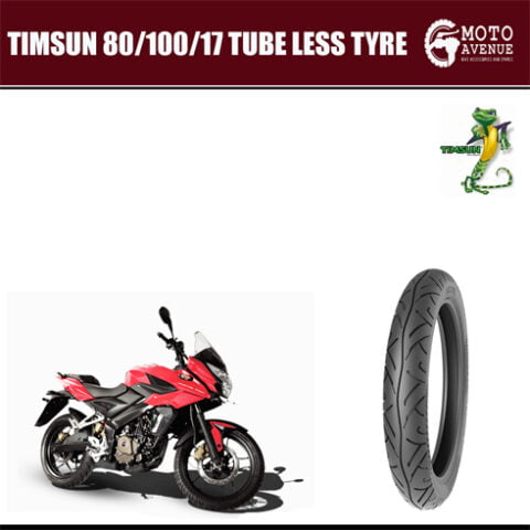 TIMSUN 80/100/17 TS665 Motor Cycle Tubeless Tyre