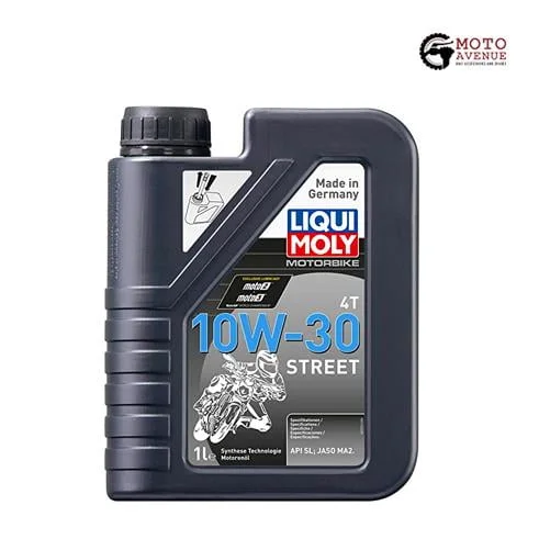 LIQUI MOLY 10W-30 4T Street Synthetic Technology Engine Oil (1 Litre)
