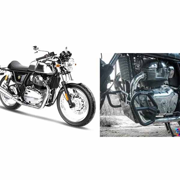 ZANA CRASH GUARD FOR ROYAL ENFIELD INTERCEPTOR 650 AND CONTINENTAL GT 650