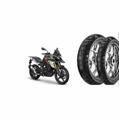 Image of Apollo Tramplr XR 150/60/17 Rear Radial Tyre and Apollo Tramplr XR 110/70/17 Front Radial Tyre For ADV touring and dual sports riding Bikes