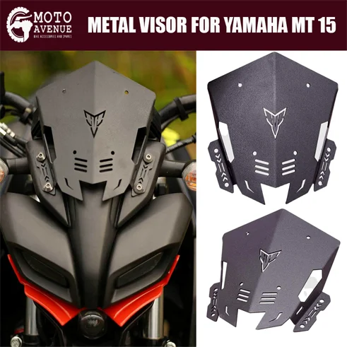 YAMAHA MT 15 METAL VISOR
