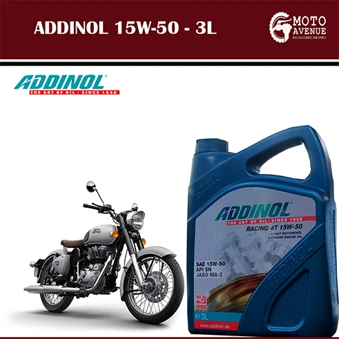 ADDINOL RACING 4T 15W50 ENGINE OIL-3L
