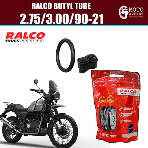 Ralco 2.75/3.00-21 Butyl Tube For MotorCycle Rear