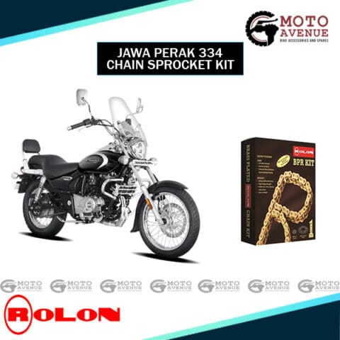 ROLON BRASS CHAIN SPROCKET KIT FOR BAJAJ AVENGER 220 STREET/ 220 CRUISE