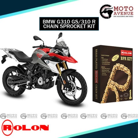 ROLON BRASS PLATED CHAIN SPROCKET KIT FOR BMW G310R/G310GS