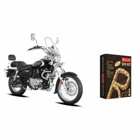 ROLON BRASS CHAIN SPROCKET KIT FOR BAJAJ AVENGER 220 STREET/ 220 CRUISE
