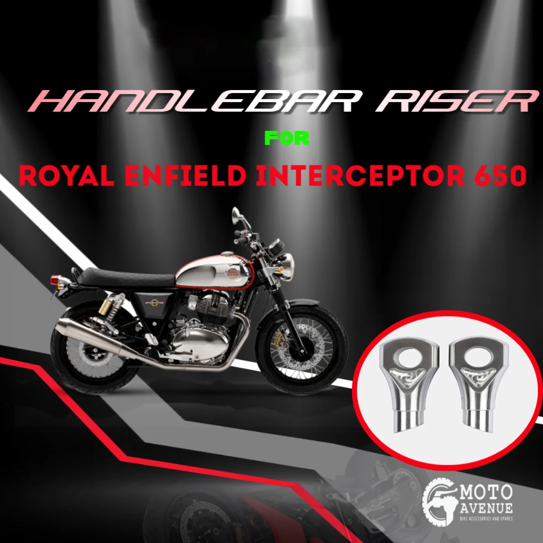 LEGUNDARY HANDLEBAR RISER FOR ROYAL ENFIELD INTERCEPTOR 650