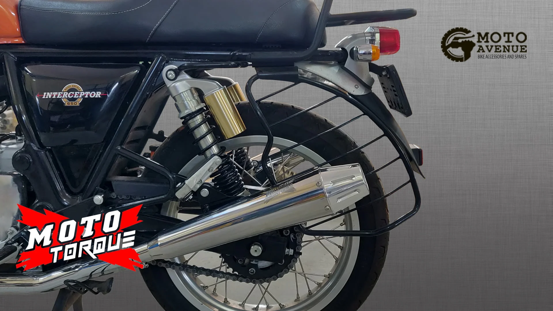 Moto Torque BOLT Exhaust for Royal Enfield Interceptor 650 (Pack of Two) - Image 4