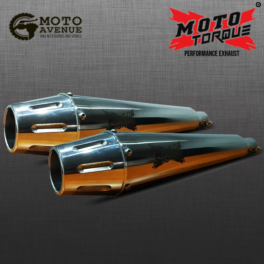Moto Torque BOLT Exhaust for Royal Enfield Interceptor 650 (Pack of Two) - Image 6