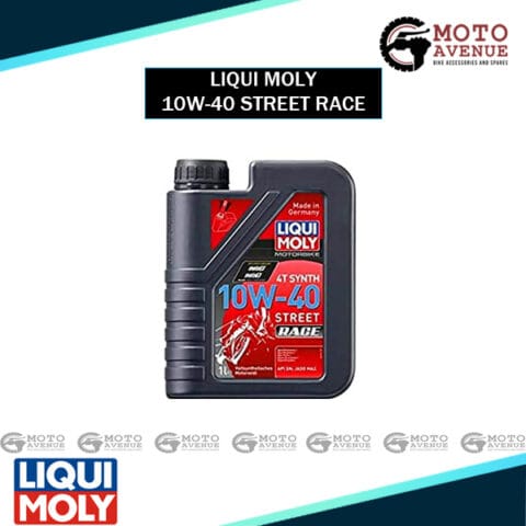 Liqui Moly 10w40 Street Race synthetic oil for motorcycles