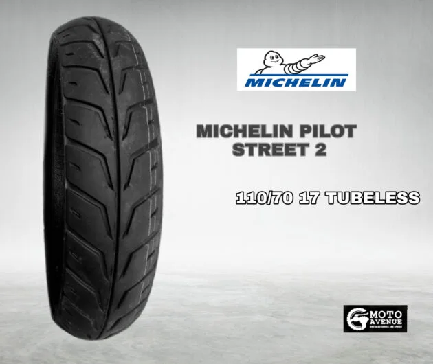MICHELIN PILOT STREET 2 110/70 17 TUBELESS FRONT TWO-WHEELER TYRE